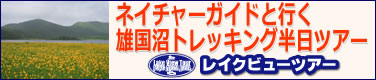 ネイチャーガイドと行く雄国沼トレッキング半日ツアー