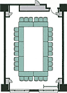 口の字レイアウト例