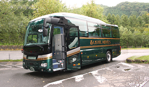 Bus direct de l’hôtel (Listel Liner)