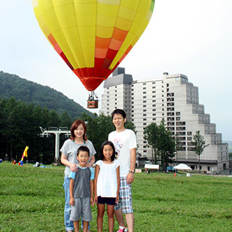 Heißluftballonfahrt