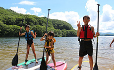 小野川湖SUP半日体験