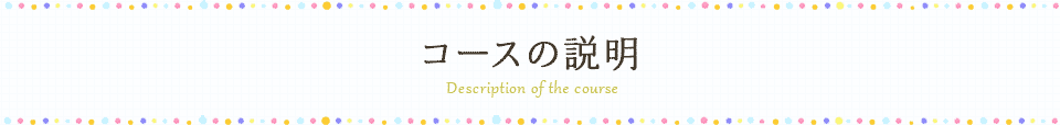 コースの説明