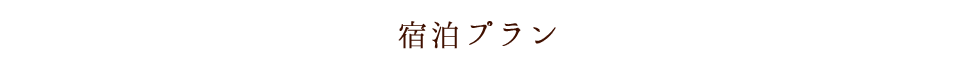 宿泊団体プラン