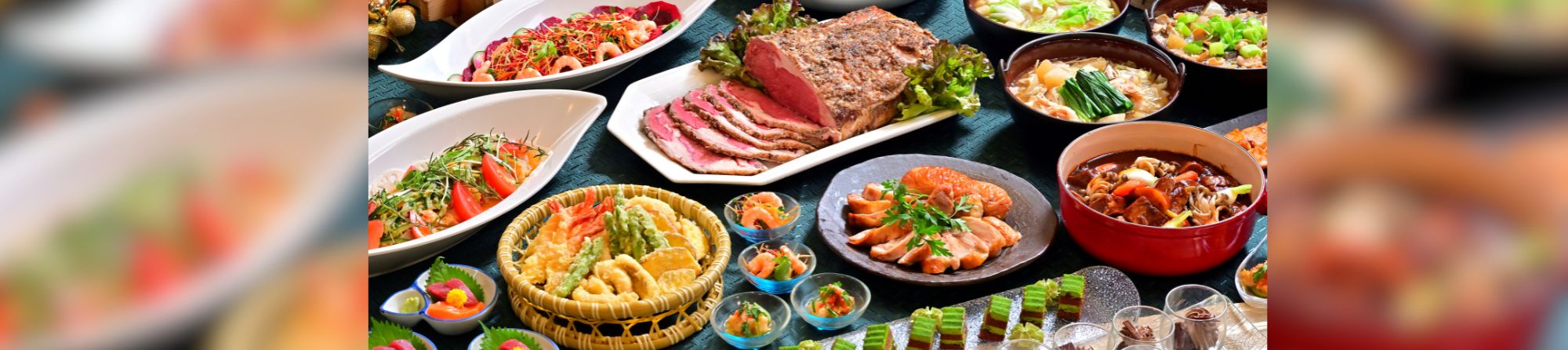 冬のビュッフェ