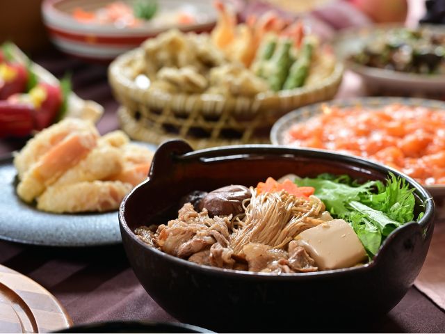 福島県産牛肉入り すきやき風鍋