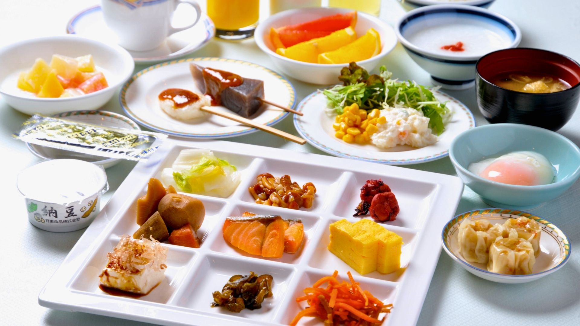 朝食ビュッフェ