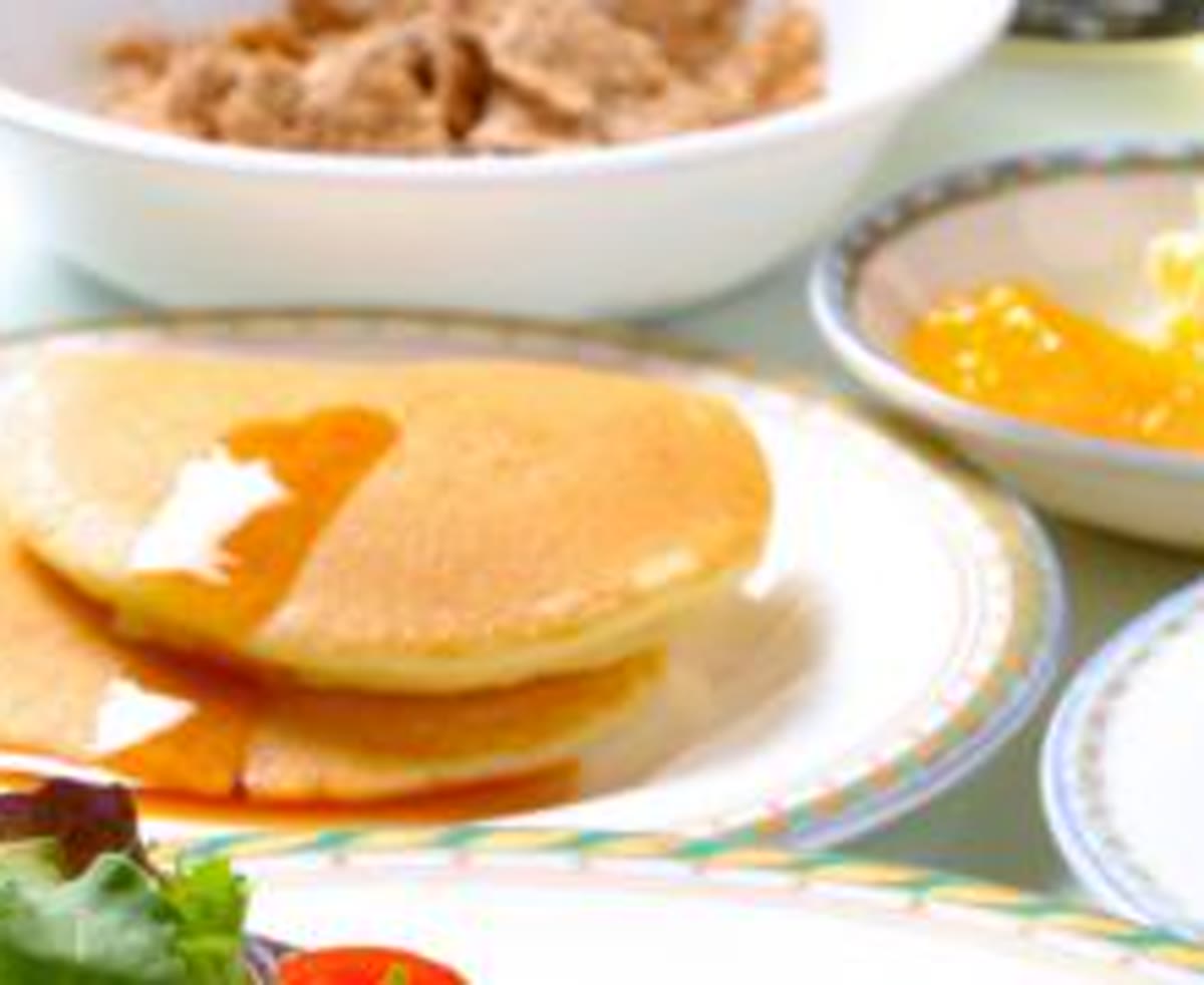 磐梯山パンケーキ