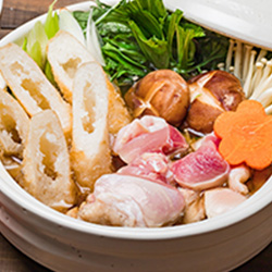 秋田名物きりたんぽ鍋