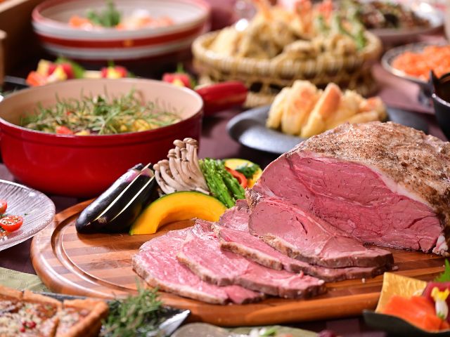 ホテル特製ローストビーフ