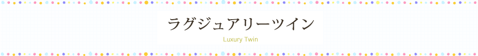 ラグジュアリーツイン