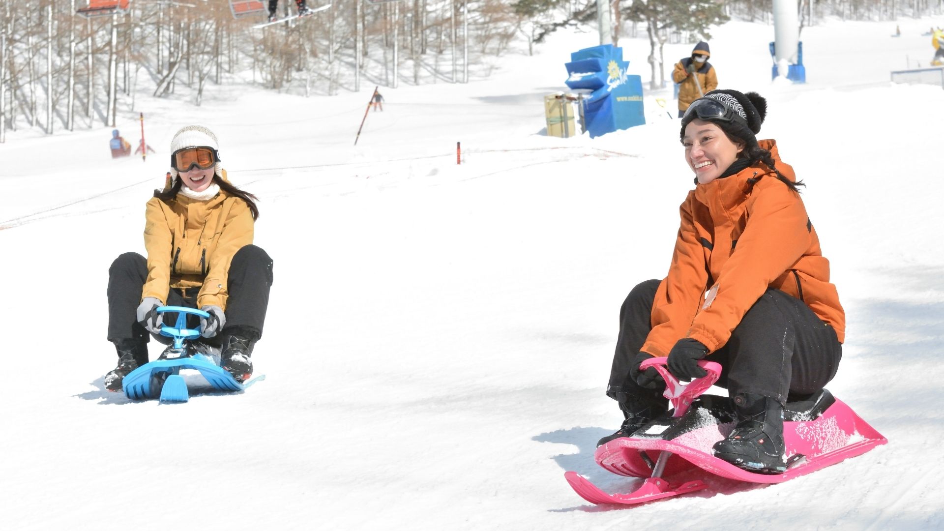 ファミリー雪あそび